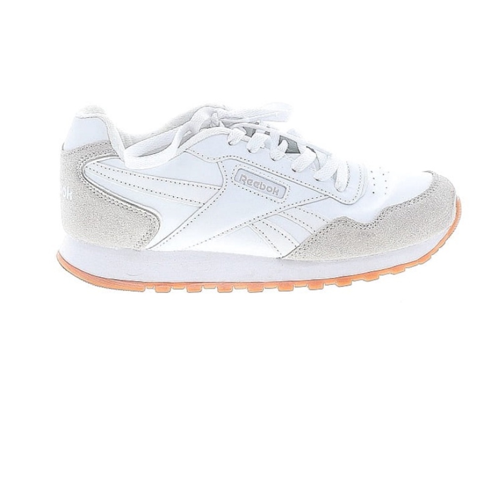 Reebok Women’s Glide Leather Suede White Sneakers Size 7